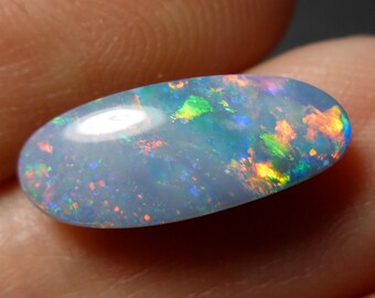 16 x 13 x 6mm Wood Fossil Opal Untreated Opal YU21 7.6ct Australian Boulder Opal Gemstone Supplies Video ! Designer