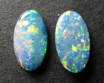16 x 13 x 6mm Wood Fossil Opal Untreated Opal YU21 7.6ct Australian Boulder Opal Gemstone Supplies Video ! Designer