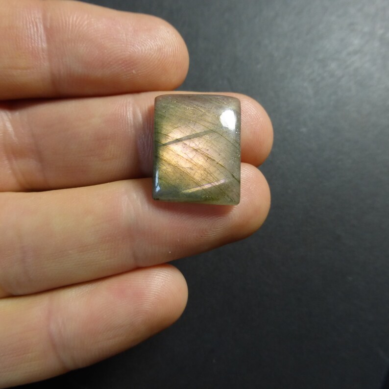 pendant cabochon jewellery supplies Purple Labradorite Square Cabochon Purple Flash Labradorite QL017