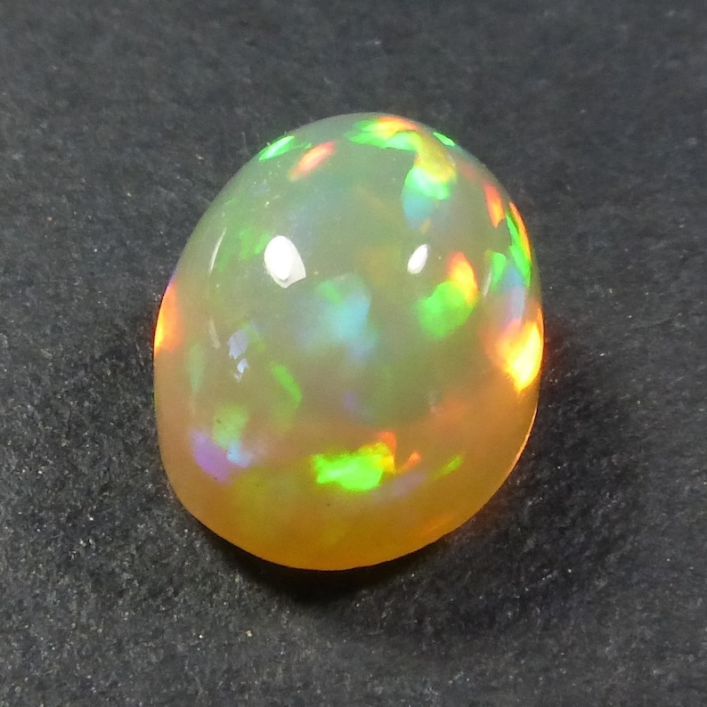 Stunning Oval Ethiopian Crystal Opal Patchwork flash Welo Intense Colour B22 Freeform Opal Delta Welo Opal