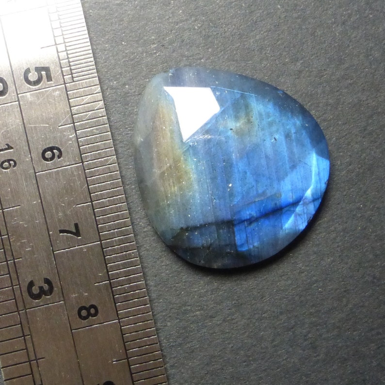 pearteardrop Cabochon Video! AAA Rose Cut Labradorite Ring Stone MR8 Pendant Stone Faceted Labradorite jewellery supplies