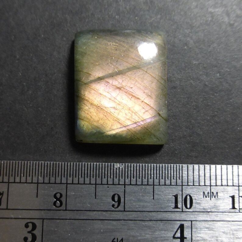 pendant cabochon jewellery supplies Purple Labradorite Square Cabochon Purple Flash Labradorite QL017