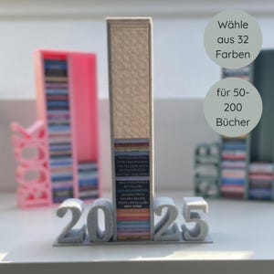 Reading Goal Tower for mini books | without books! | Item no.: B-MB-DD-002 - 009