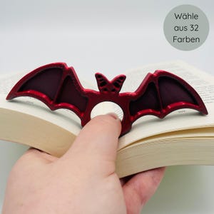 Fledermaus Seitenhalter / Bat Page Holder für Bücher | Art.-Nr.: B-PH-KK-002