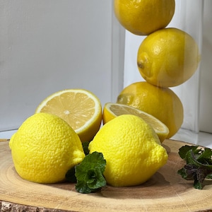 Realistic Lemon Soap: Handmade Vegan Citrus Skincare with DoTERRA