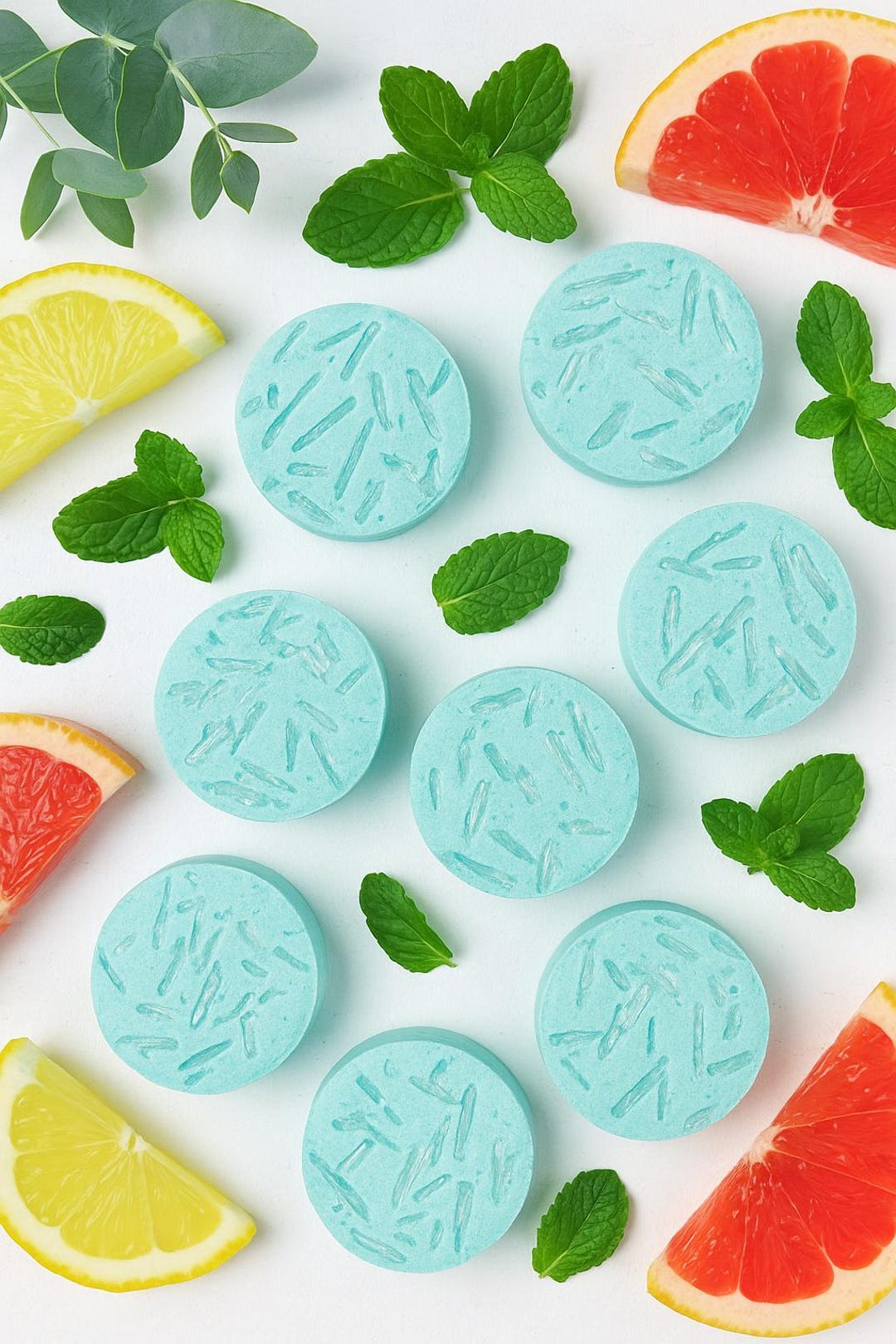 Eucalyptus Shower Steamers With Menthol - Mint Citrus Aromatherapy (set ...