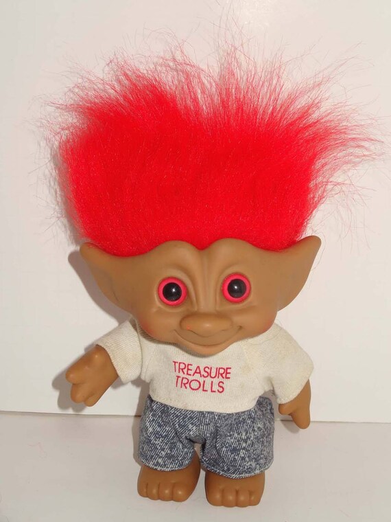 red troll doll