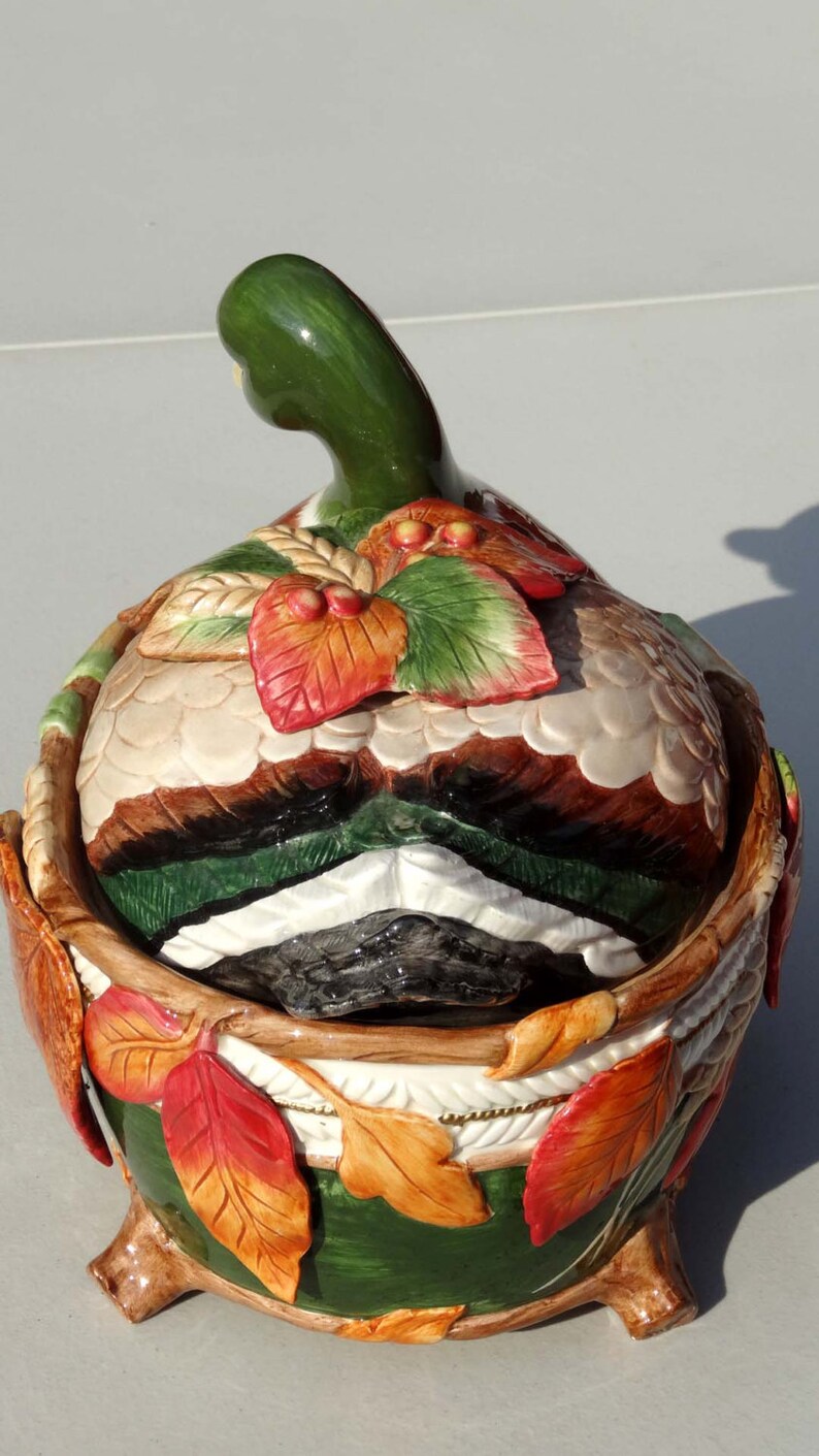 Nesting Mallard Duck Large Soup Tureen Porcelain Home and Etsy