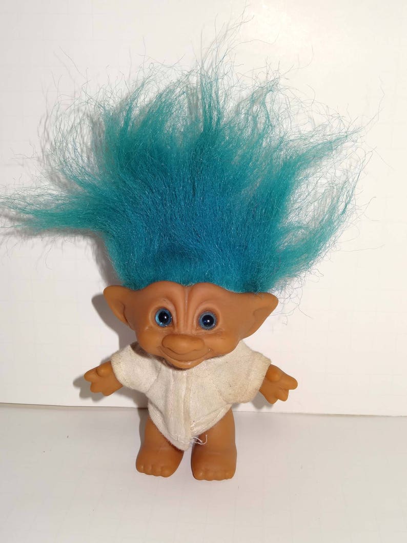 troll doll blue hair