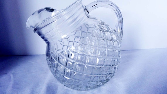 Featured image of post Pressed Glass Water Pitcher : Shop for glass water pitchers at walmart.com.