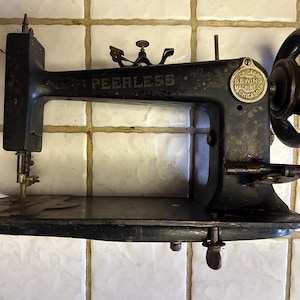 antique sewing machine