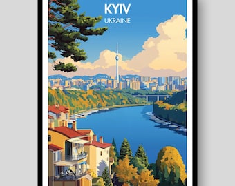 Póster de Kyiv - Impresión de Ucrania