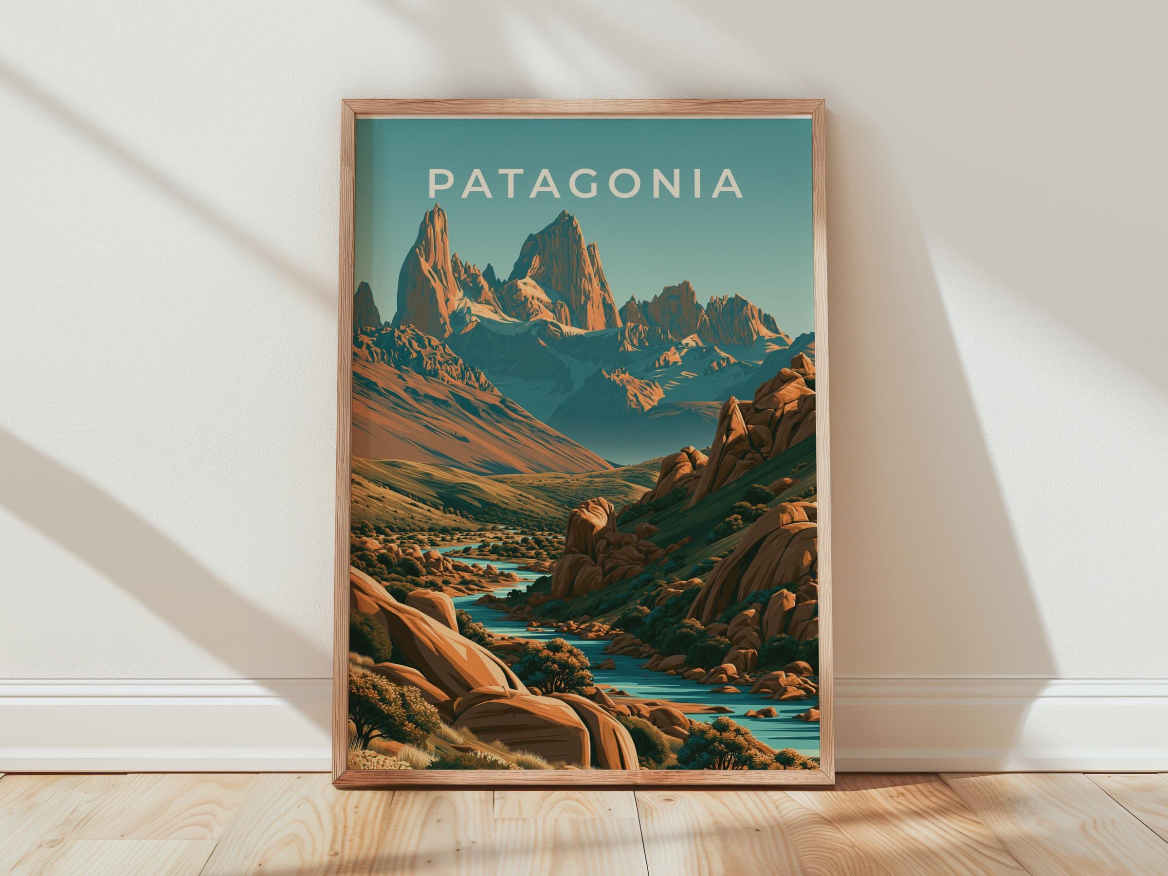 Patagonia poster - Etsy 日本