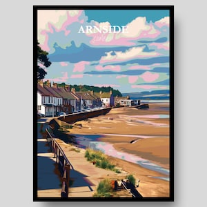 Arnside Poster - Lake District Poster - Cumbria - Arnside - Cumbria Poster - Lake District - National Park Posters - Lake District Print