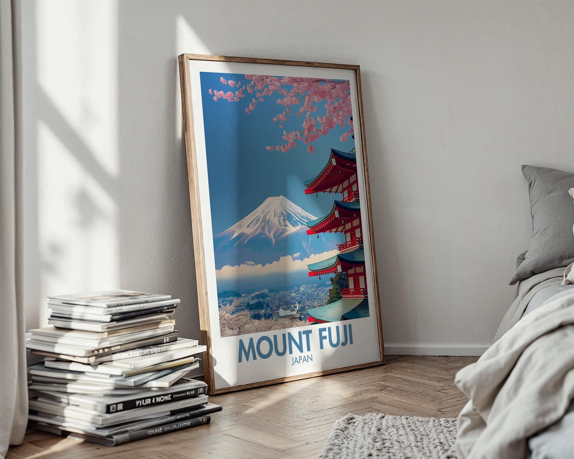 富士山ポスター - 日本の壁掛けアート - 富士山 - 日本 - 富士山
