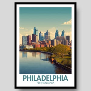 Philadelphia Poster - Philadelphia Print - Philadelphia Wandkunst - Philadelphia - Pennsylvania - Philadelphia Art - Pennsylvania Poster
