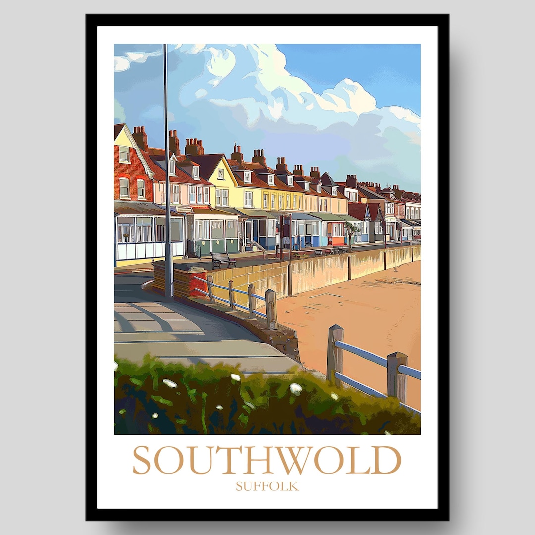 Southwold Poster Suffolk Landscape Southwold Suffolk Suffolk Il 60a5 