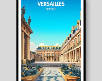 Versailles Poster, Versailles France Travel Poster, Versailles