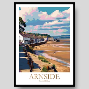 Arnside Poster - Lake District Poster - Cumbria - Arnside - Cumbria Poster - Lake District - National Park Posters - Lake District Print