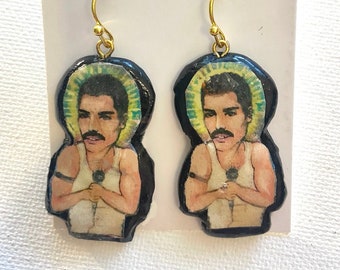 Freddie Mercury Earrings, Freddie Mercury, Queen, Queen FFan, Bohemian Rhapsody, We are the Champions, Dead Rockstar,Dead Rockstar Earrings