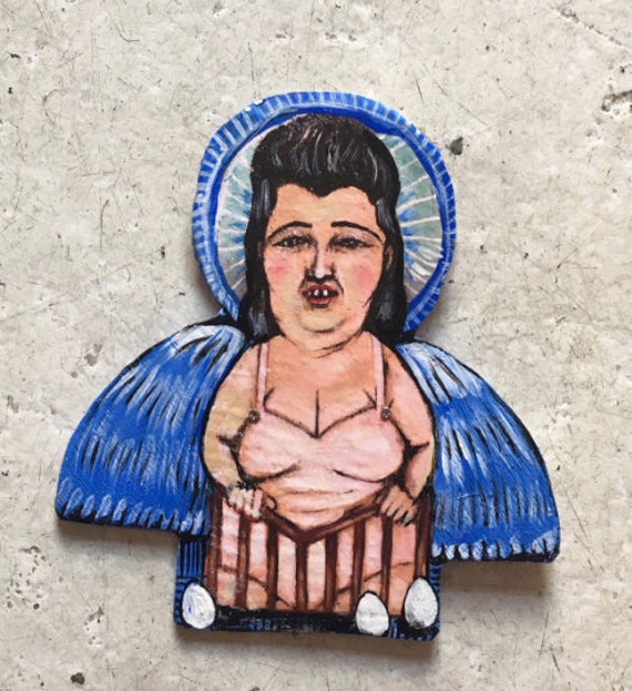 cult classic Egg Lady Angel John Waters Art Egg Lady Edith Massey Art