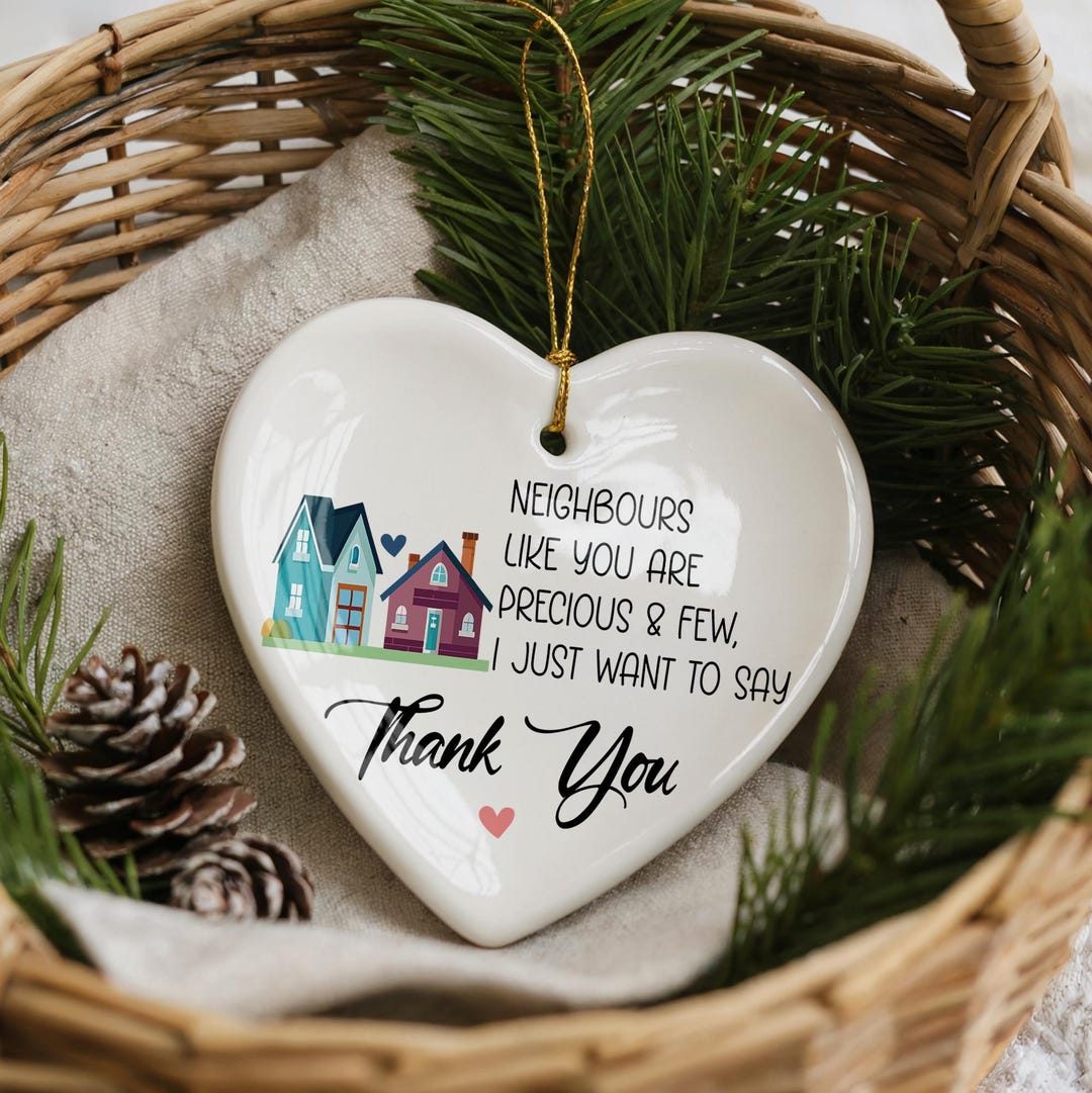 Neighbors Like You Are Precious & Few Keepsake, Thank You Christmas ...