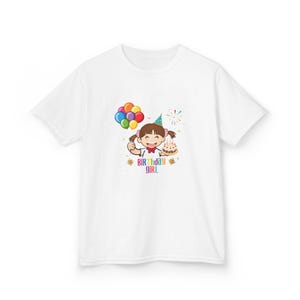 Birthday Girl Kids T-Shirt, Fun Party Shirt for Birthdays, Children&#39;s Celebration Tee, Cute Kids Apparel, Gifts for Girls, Gifts for boys
