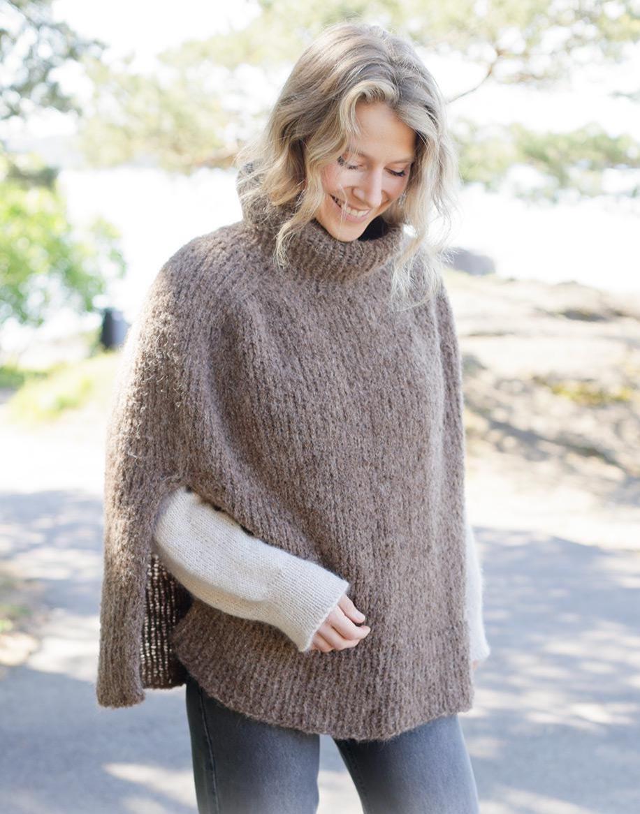 Poncho stricken Schweiz