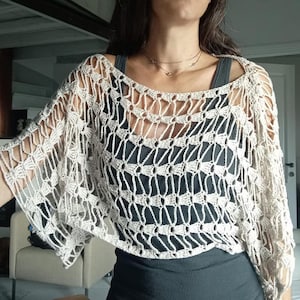 Flaminia Top Knitting Pattern - Digital PDF Download | Easy DIY Knit Top Instructions for Beginners & Advanced Knitters