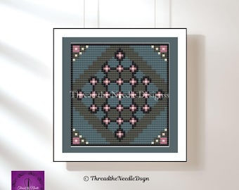 Rangoli Stitches - Leela Tile 04