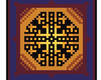 Rangoli Stitches - Leela Tile 03