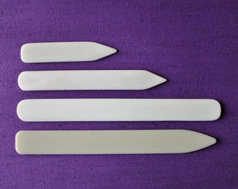 Bone Folder 4, 6, 8 Inch - Genuine bone or plastic | Bonefolder | Leathercraft and Papercraft Tool