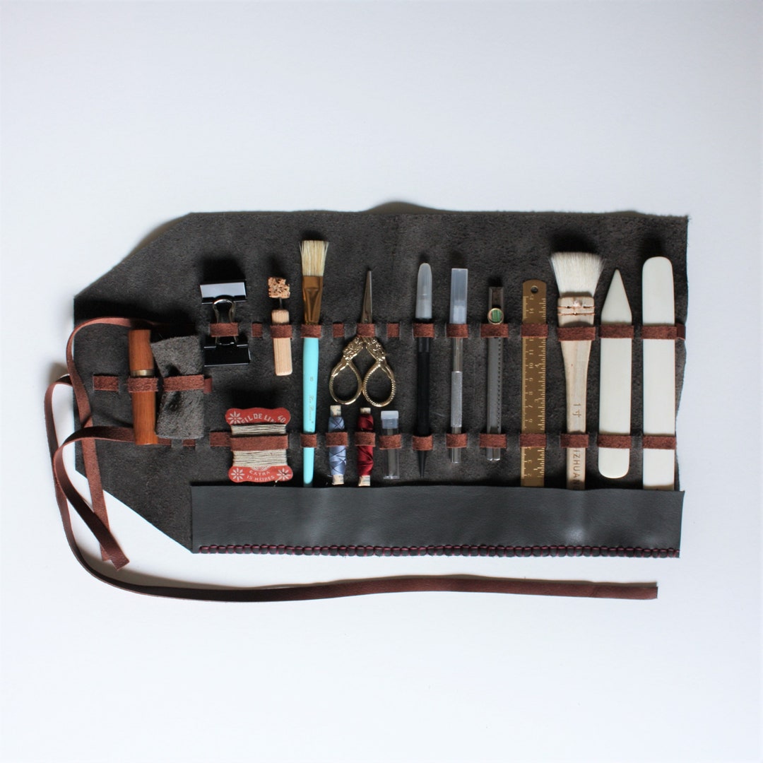 Book Binding Kit Complete, Starter Tools Set for DIY Bookbinding Crafts and  Sewing Supplies, Leather Tools, Bookbinding Tools 