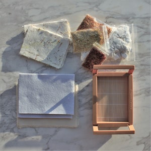 washi paper making kit