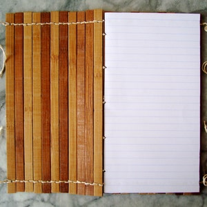 Bookbinding of blinds, Blank notebook, Notebook, Handmade bookbinding, Handmade notebook, Flexible bookbinding, Flexible notebook, blinds