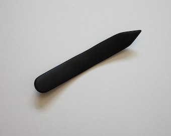 Gewölbter Knochen Ordner 6 Inch von Buffalo, BoneFolder, Leathercraft and Papercraft Tool