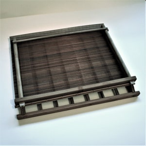 A3 Papermaking mould for Japanese paper, Papermaking mold from Vietnam, Bamboo screen for Washi paper, Sugeta, Deckle frame
