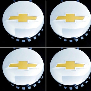 4x wheel rim center hub cap cover polished for chevy tahoe suburban silverado 3.25&#39; 83mm