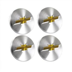 Set of 4 chevy wheel rim center hub caps covers emblem fits for tahoe suburban silverado 2014-2017 3.25&#39; 83mm