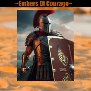 Roman Soldier Fine Art Poster, Historical Art Print, Ancient Rome Wall Decor, Military History Gift, Vintage Warrior Wall Art Print