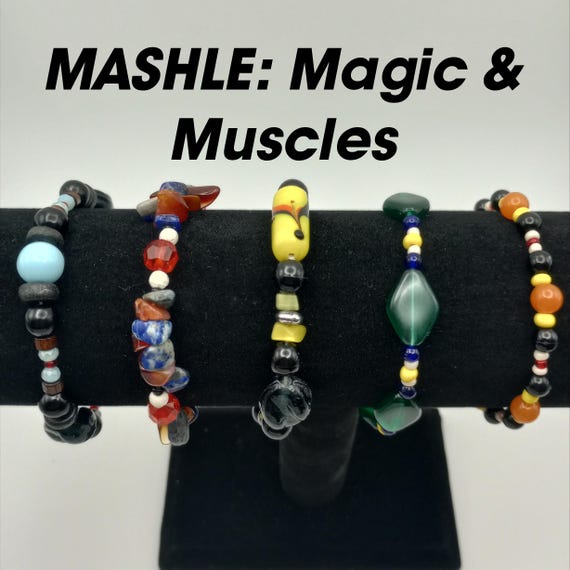 Anime Bracelets||mashle: Magic and Muscles||mash, Lance, Lemon