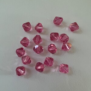 Swarovski Genuine Austria Art # 5328 Rose 6mm Bead Xilion Crystal Beads Swarovski Elements New from package 6, 12 and 24 available per lot