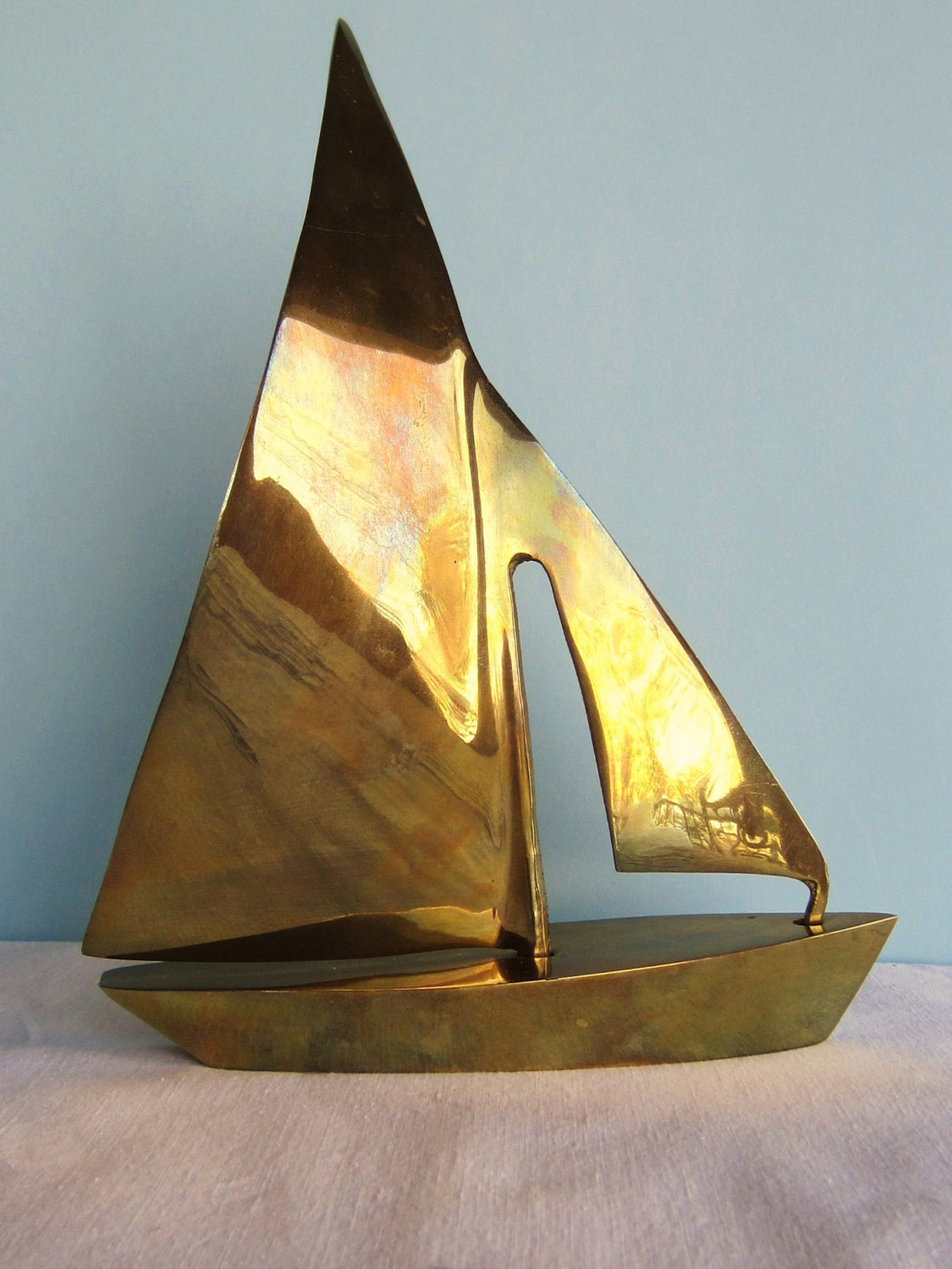 brass sailboat for sale