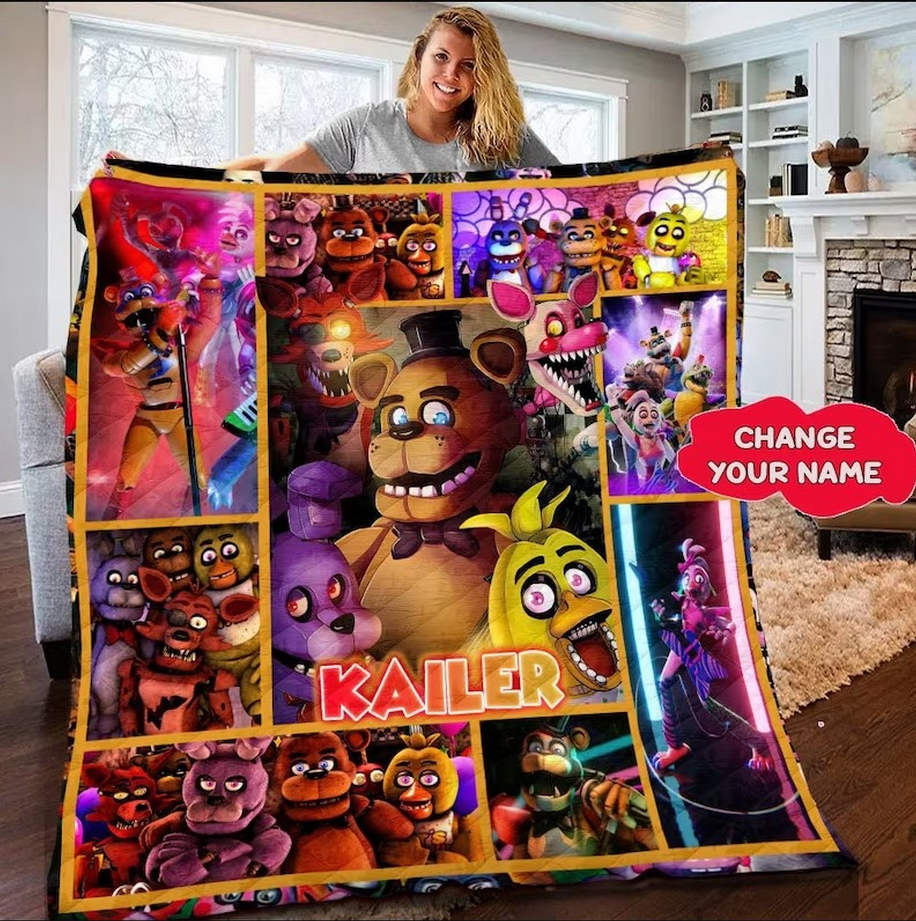 Fnaf blanket outlet