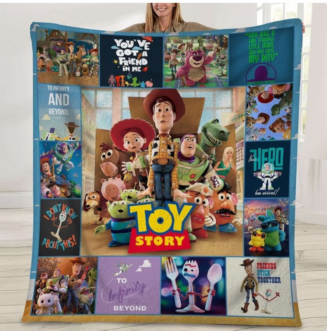 Toy Story Blanket, Toy Story Blanket, Toy Story Characters, Woody Buzz