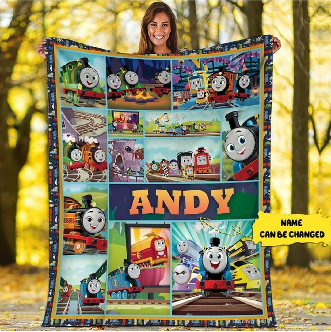 Thomas and Friends Blanket Personalized Thomas & Friends Etsy
