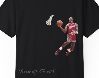 Jordan ft"Young Jordan Goat"  T-Shirt - Basketball Inspired Legendary Moments