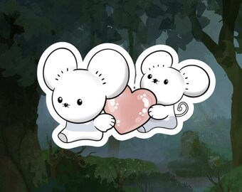 Tandemaus Team, Kiss-Cut Sticker