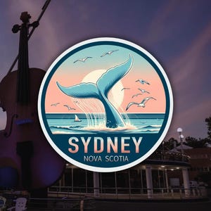 Sydney Nova Scotia Canada, Kiss-Cut Vinyl Decals
