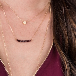 Pave Tiny Circle Charm Necklace, Pave Diamond Circle Necklace, Tiny Diamond Circle, Gold Dot Necklace, Dainty Circle CZ Necklace, Diamond CZ